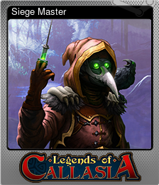 Series 1 - Card 8 of 9 - Siege Master