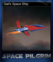 Series 1 - Card 5 of 5 - Gail's Space Ship