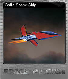 Series 1 - Card 5 of 5 - Gail's Space Ship
