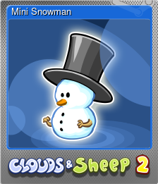 Series 1 - Card 1 of 9 - Mini Snowman