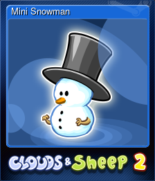 Series 1 - Card 1 of 9 - Mini Snowman