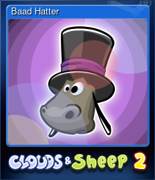 Series 1 - Card 5 of 9 - Baad Hatter