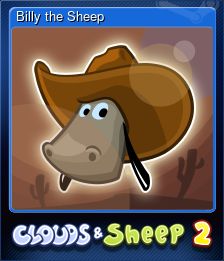 Series 1 - Card 6 of 9 - Billy the Sheep