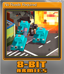 Series 1 - Card 9 of 10 - No Roads Required