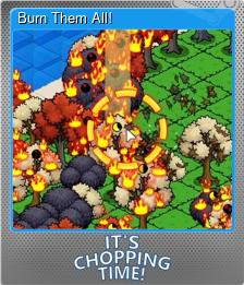 Series 1 - Card 1 of 6 - Burn Them All!