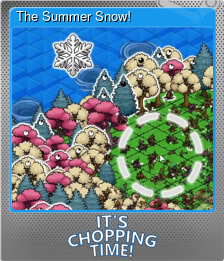 Series 1 - Card 3 of 6 - The Summer Snow!