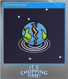 Series 1 - Card 6 of 6 - Spacequake!
