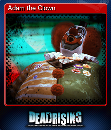 Series 1 - Card 5 of 9 - Adam the Clown