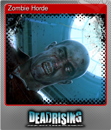 Series 1 - Card 4 of 9 - Zombie Horde