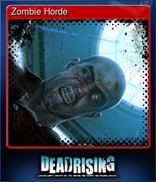 Series 1 - Card 4 of 9 - Zombie Horde