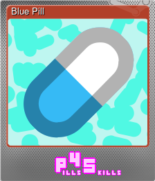 Series 1 - Card 3 of 5 - Blue Pill