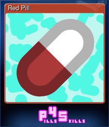 Series 1 - Card 1 of 5 - Red Pill