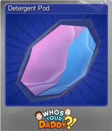 Series 1 - Card 9 of 10 - Detergent Pod