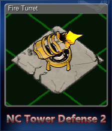 Series 1 - Card 5 of 5 - Fire Turret