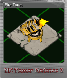 Series 1 - Card 5 of 5 - Fire Turret