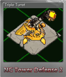 Series 1 - Card 3 of 5 - Triple Turret