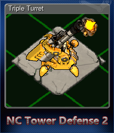 Series 1 - Card 3 of 5 - Triple Turret