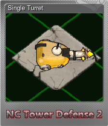 Series 1 - Card 4 of 5 - Single Turret