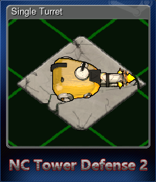 Series 1 - Card 4 of 5 - Single Turret