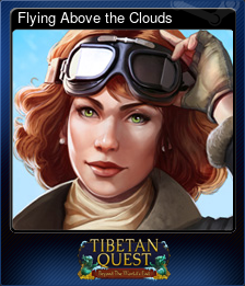 Series 1 - Card 1 of 5 - Flying Above the Clouds