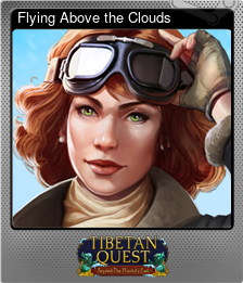 Series 1 - Card 1 of 5 - Flying Above the Clouds
