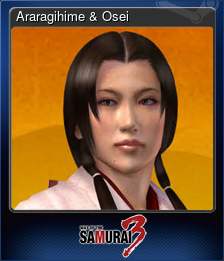 Series 1 - Card 6 of 7 - Araragihime & Osei