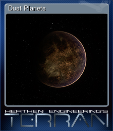 Series 1 - Card 9 of 9 - Dust Planets