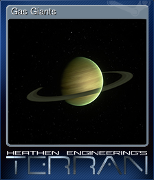 Series 1 - Card 8 of 9 - Gas Giants