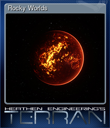 Series 1 - Card 2 of 9 - Rocky Worlds