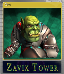 Series 1 - Card 4 of 7 - Orc