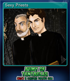 Series 1 - Card 4 of 6 - Sexy Priests