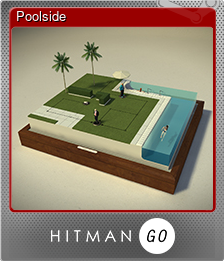 Series 1 - Card 3 of 7 - Poolside