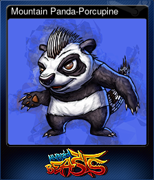 Series 1 - Card 5 of 12 - Mountain Panda-Porcupine
