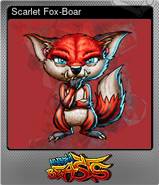 Series 1 - Card 12 of 12 - Scarlet Fox-Boar