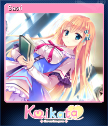 Series 1 - Card 3 of 12 - Saori