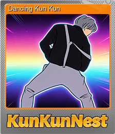 Series 1 - Card 10 of 10 - Dancing Kun Kun