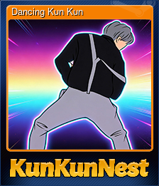 Series 1 - Card 10 of 10 - Dancing Kun Kun