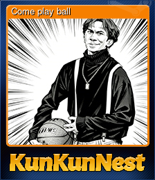 Series 1 - Card 2 of 10 - Come play ball