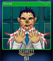 Series 1 - Card 1 of 6 - Bones