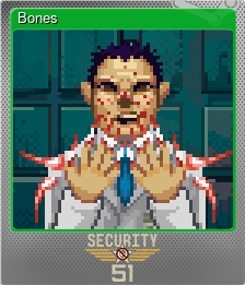 Series 1 - Card 1 of 6 - Bones