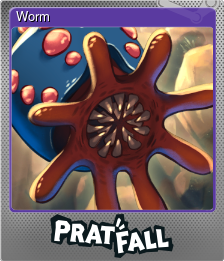 Series 1 - Card 5 of 5 - Worm