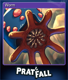 Series 1 - Card 5 of 5 - Worm