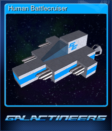 Series 1 - Card 1 of 12 - Human Battlecruiser