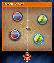 Series 1 - Card 2 of 9 - Beach Soccer