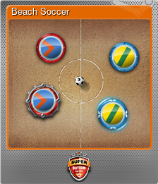 Series 1 - Card 2 of 9 - Beach Soccer