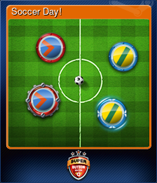 Series 1 - Card 1 of 9 - Soccer Day!
