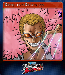 Series 1 - Card 4 of 5 - Donquixote Doflamingo