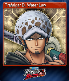 Series 1 - Card 5 of 5 - Trafalgar D. Water Law
