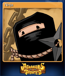 Series 1 - Card 5 of 8 - Ninja