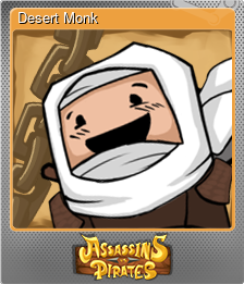 Series 1 - Card 3 of 8 - Desert Monk